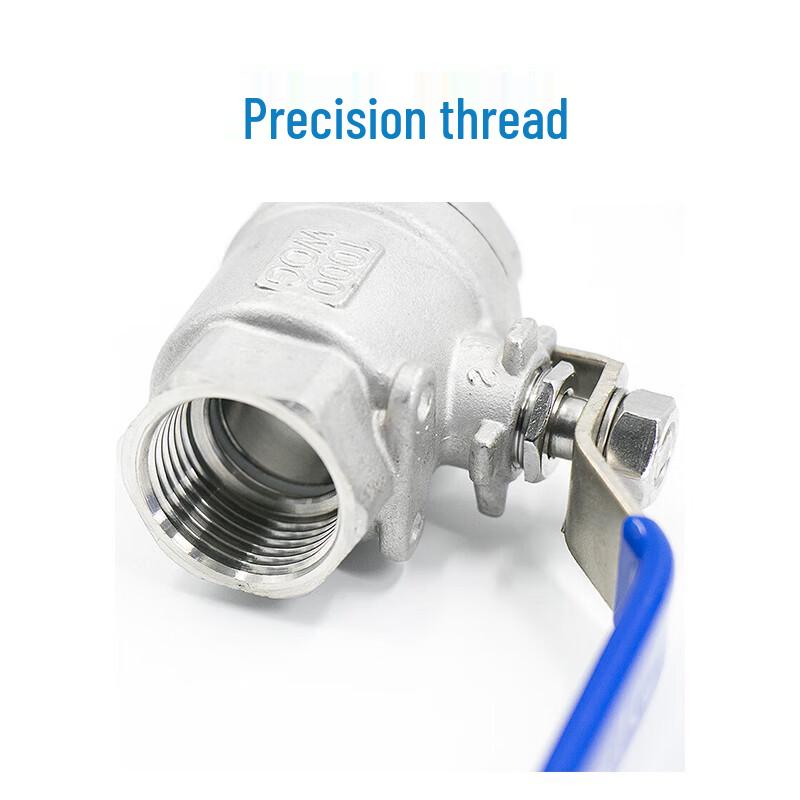 HK-555 Stainless Steel Two-Piece Ball Valve
