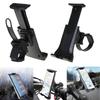 Motorcycle Bicycle Phone Bracket Handlebar Tablet Stand Mount for 4.7-11in Tablet Phone Holder Cradle for Gym Tread Mill