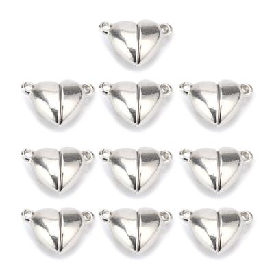 Two Souls One Heart Pendant Chain Necklaces String Bracelets Lightweight Wishing Stone for Creative Magnet Couple Neckla