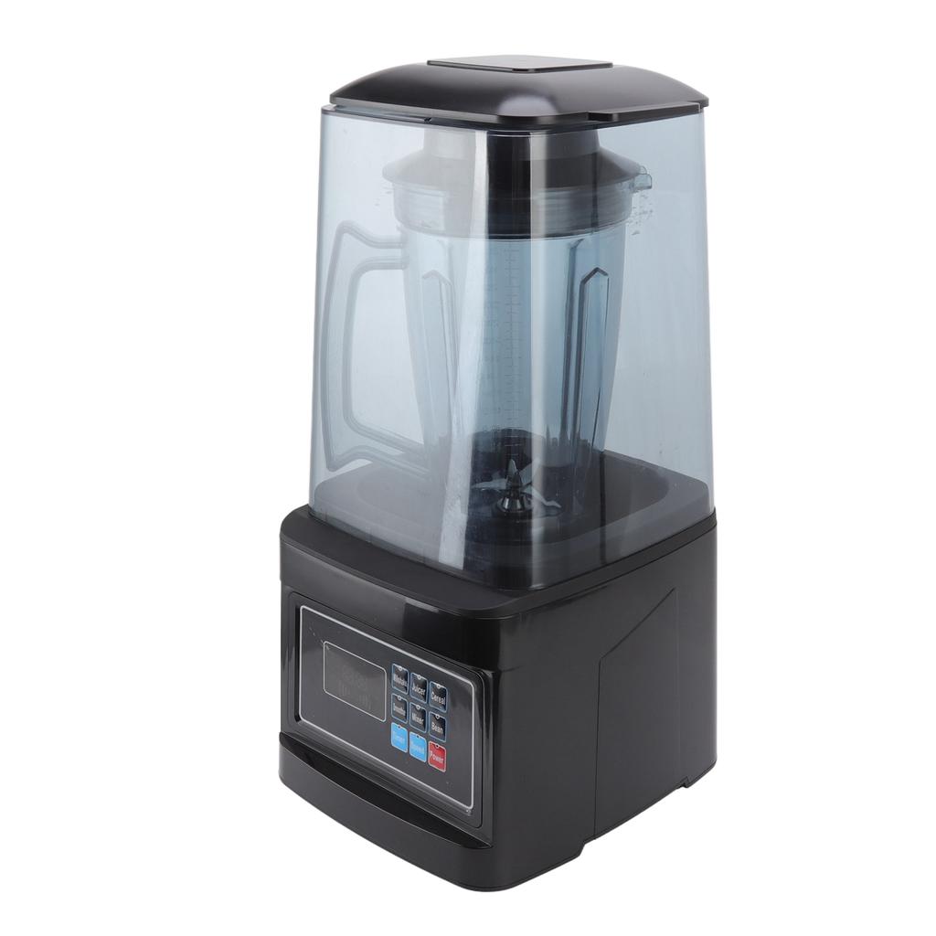 G7500 Food Blender Mixer Black with Hood 132oz BPA Free Quiet Blender for Kitchen Home UK 220V