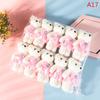 10PCS Cartoon Couple Models Bear Flower Bouquet Dolls Wedding Decoration Accessories Birthday Gifts Bubble Bear Decoration