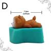 Sika Deer Shape Silicone Mold Cute Pet Cake Chocolate Resin Mold 3D Deer Cake Decorating Tools Soap Candle Mold