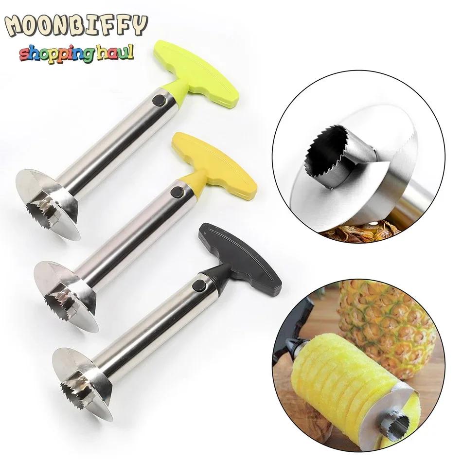 New Arrival Pineapple Slicer Peeler Cutter Parer Stainless Steel Kitchen Fruit Tools Cooking Tools Kichen Accessories Items
