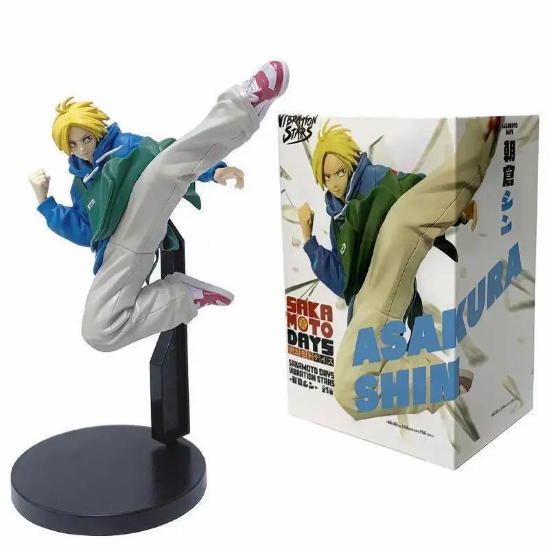 21cm Anime SAKAMOTO DAYS SAKAMOTO TARO FIGURE Action Figurine PVC Toys for Children Collection Birthday Gifts