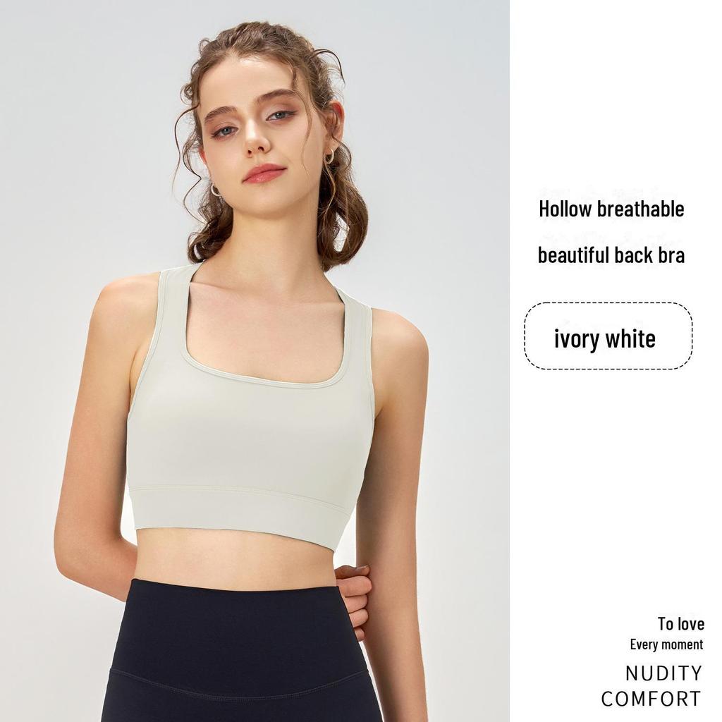 Autumn Front-Zip High-Strength Shockproof Sports Bra - Women's Running & Fitness, Adjustable & Supportive