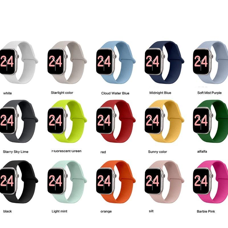Magnetic Strap For Apple Watch Series 11 42mm 46 45 41 44 40 38mm Silicone Band For Iwatch Ultra 3 2 1 49mm 10 9 8 7 6 54 3 2 1