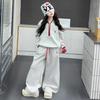 Modisches Sweatshirt- und Hosen-Set für Mädchen - Frühjahr/Herbst 2025 Kollektion