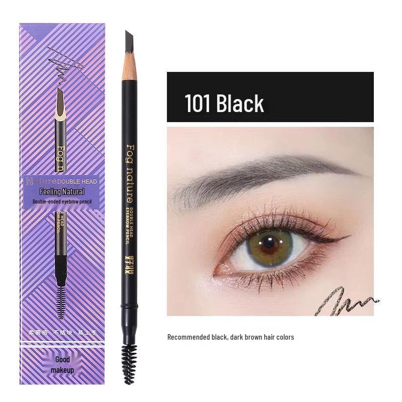 

Good Makeup Double-Headed Eyebrow Pencil: Waterproof, Sweatproof, Long-Lasting, Non-Smudging for Beginners