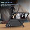 Kickstand Phone Case for Samsung Galaxy Z Fold Special/Z Fold 6 Slim/W25 PC Back Cover with Stylus and Tempered Glass Film