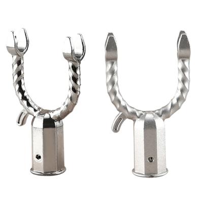Crochets de Blanchisserie Renforcés en Alliage d'Aluminium Accessoires Tube Épaissi de 19 mm Connexion Filetée Sécurisée Usage Domestique