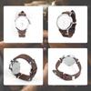 Retro Crazy Horse Leather Strap 17mm 18mm 19mm 21mm 22mm Cowhide Hand Stitching Watchband Porous Breathable Bracelet Accessories