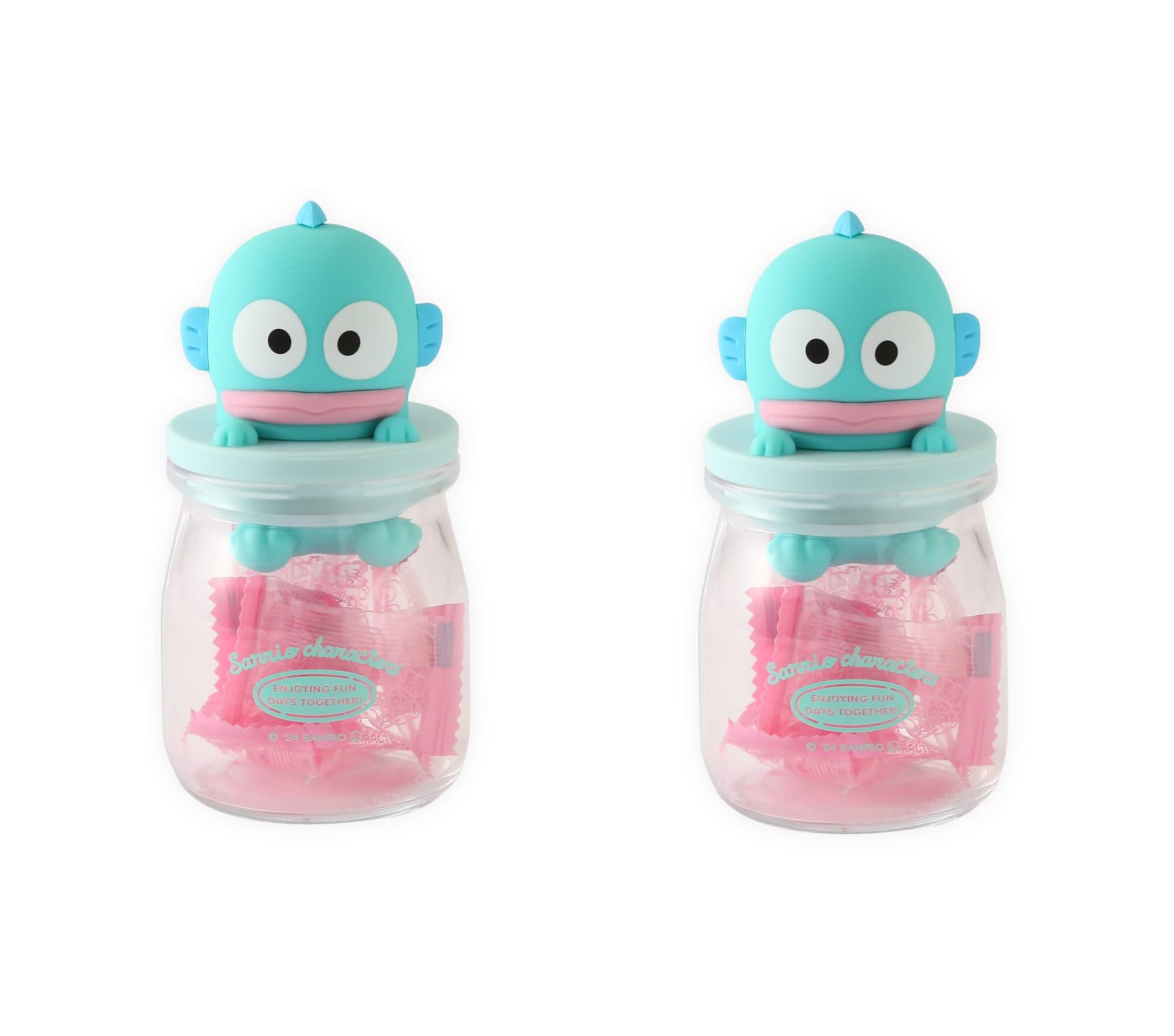 

Toman Toys Sanrio Конфетная бутылка Hangyodon x2 аксессуар товары с персонажами / Конфета, конфета, милый, подарок, футляр,
