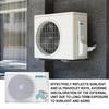 AC Cover For Outside Unit AC Unit Full Cover Leaf Guard Outside Air Conditioner Mesh Heat Release All Seasons Accessories For