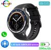 2025 AMOLED 3D Surround Vision Dial Smart Watch Voice Assistant HD Bluetooth Call Heart Rate Monitoring Men's Smartwatch