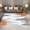 New Living Room Geometric Lines Carpet Printed Carpet Living Room Minimalist Coffee Table Carpet Bedroom Decoration Carpet