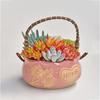 Corrosion-resistant Ceramic Succulent Planter Decorative Nordic Flowerpot Ornament  Desktop