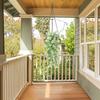 Morgen Wandbehang Simulation Rattan Kunstblume Zuhause Außen Gartendekoration