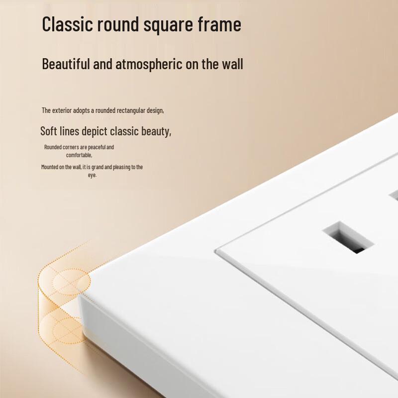 Jueceng 10A 5-Hole Electrical Socket
