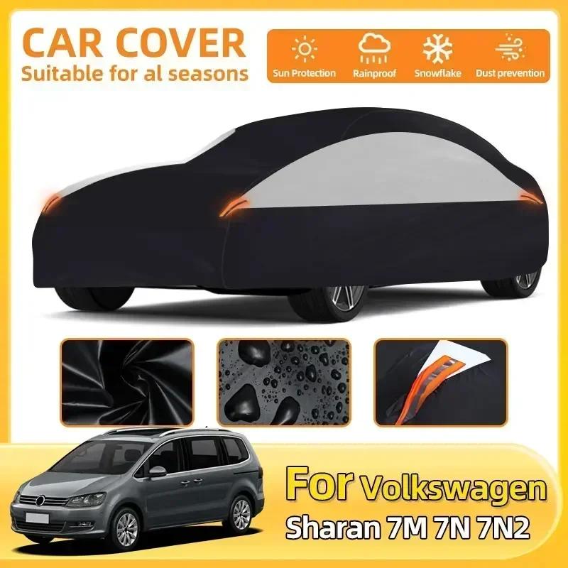 Voor Volkswagen Sharan 7M 7N 7N2 Tayron Tiguan Autohoes Waterdicht Alle Weersomstandigheden voor Auto's Buiten UV Zon Regen Auto Doek