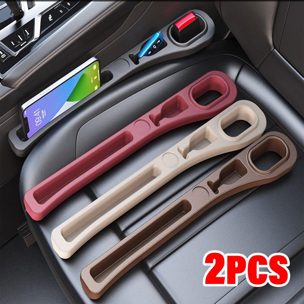 Upgraded Car Seat Gap Filler Center Console Side Crevice Filler Strip Elastic Seat Gap Filling Strip Drop Blocker Accessories