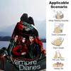 Coperta in Flanella con Stampa Vampire Diaries Alta Qualità Calda Confortevole Coperta per Tutte le Stagioni Perfetta per Regali Decorazione Casa