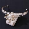 Glittering Rhinestone Bridal Crown Hair Accessories Queen Tiara For Masquerade Ball Banquet Cosplay Women