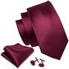 16 Styles Tie for Men Paisley Woven Necktie with Pearl Brooch Hanky Cufflinks Set Wedding Formal