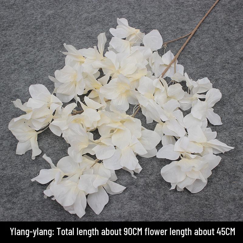 Champagne Silk Flower Wedding Decor - Artificial Ceiling & Aisle Floristry Elements