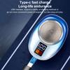 Mini Electric Shaver Digital Display Type-C Rechargeable Waterproof Wet Dry Portable Travel Shaving Razor Men Beard Trimmer Hair Remover Tool