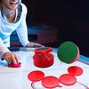 Air Hockey Pushers and Hockey Pucks Great Goal Handles Paddles Replacement Accessories for Game Tables (2 Strike 4 Puck)