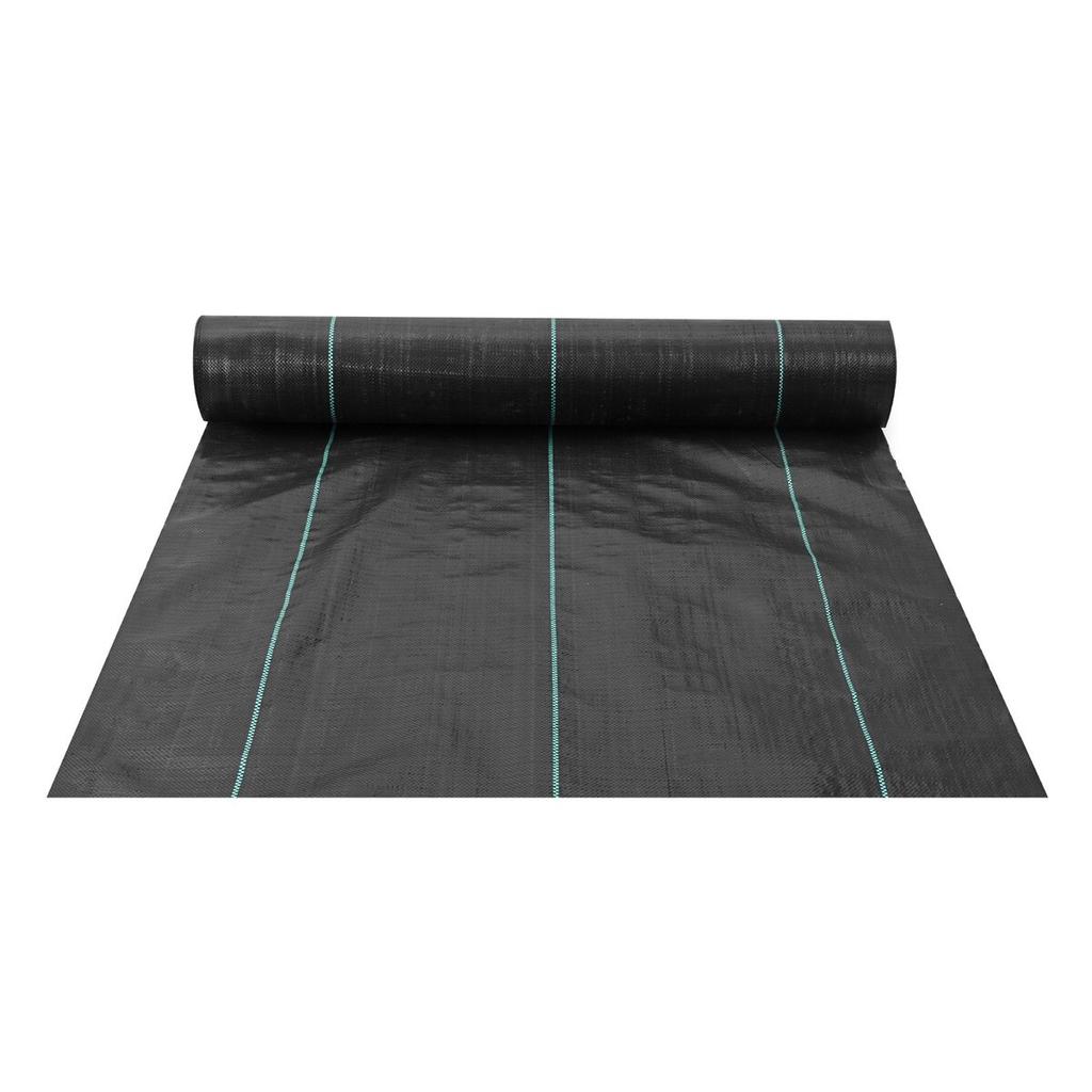 Weed Barrier Landscape Fabric, 6.5*330FT Heavy Duty Garden Weed Fabric, Woven PP Weed Control Fabric, Driveway Fabric, Geotextile Fabric for