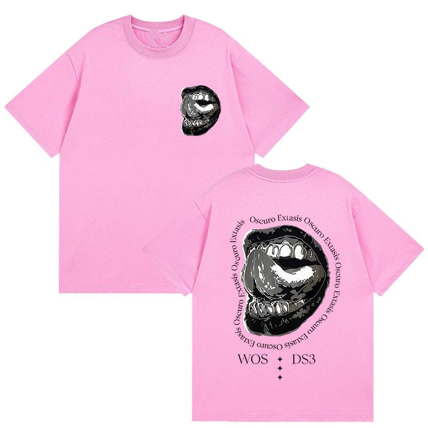 Rapper Wos Ds3 2025 Merch Graphic T-shirt Men Women Pop Music Fashion Short Sleeve T-shirts Hip Hop High Quality Cotton T Shirt