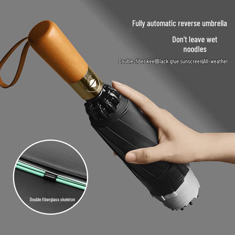 Tian'ai 10-Rib Business Automatic Reverse Umbrella