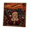 Holiday Art Projects for Families Xmas Faux Pearl Kit, Santa Claus Reindeer Painting DIY Craft Kits Teens Sparkling 3D Festive Wall Kit Adults, Winter