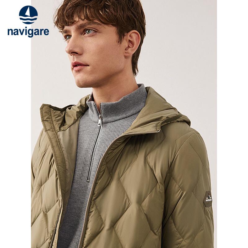 Navigare Men s Hooded 3-Proof Down Jacket XL