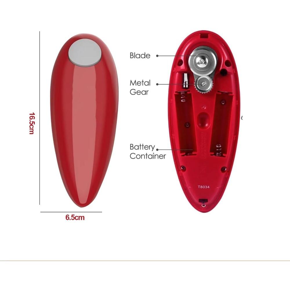 Professional Electric Can Opener,an Excellent Kitchen Gadget,one-touch Can Opener Design, Suitable for The Elderly and Arthritis