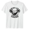 Im Not Lazy Im On TShirt Skeleton Hammock Humor Birthday Gift For Him And Her