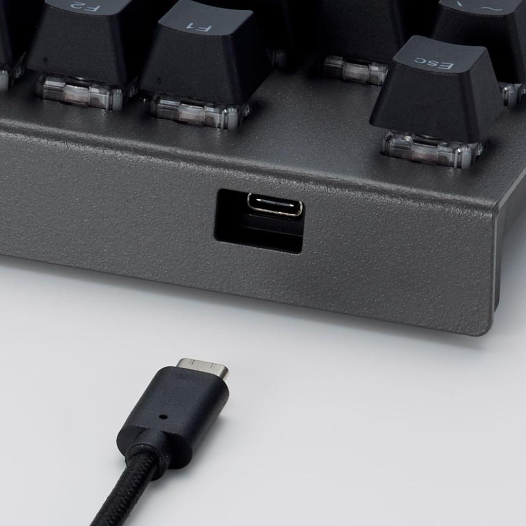 REALFORCE GX1Plus Japanese Capacitive Rapid Fastest Made In No Kana X1PC11 Keyboard, 45g, Layout, Black/Dark Gray, Non-Contact Switching, Triggers,
