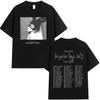 Singer Ariana Grandes Pop Music Tour Harajuku T Shirt Mens Concert Cotton T Shirts Summer Hot Sale Short Sleeves Oversized Tops