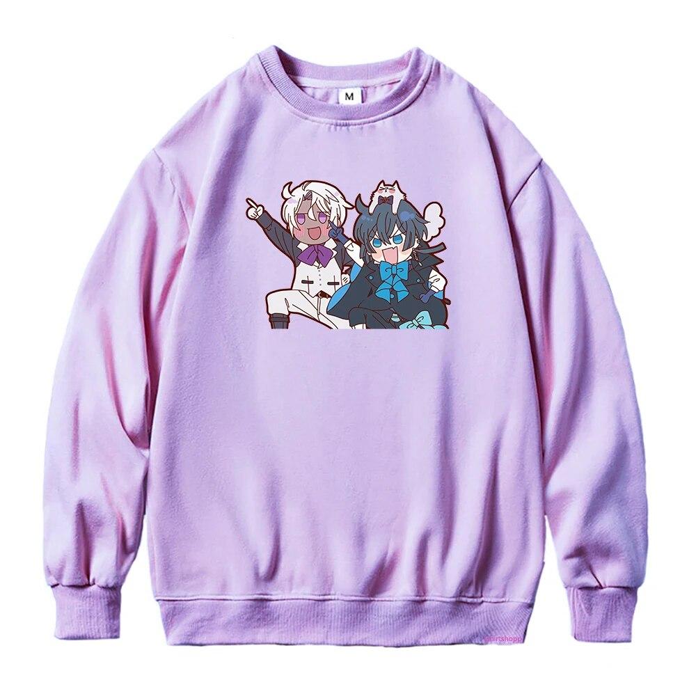 

Толстовка с капюшоном в стиле аниме The Case Study of Vanitas, женские толстовки Noe Archiviste, женская толстовка в стиле Харадзюку, манга, пуловеры с круглым вырезом, толстовки M