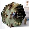 Survival Struggle Post-Apocalyptic World Folding umbrella Suitable for all seasons Portable outdoor Umbrella travel