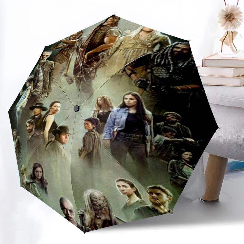 Survival Struggle Post-Apocalyptic World Folding umbrella Suitable for all seasons Portable outdoor Umbrella travel