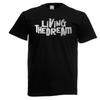 Adults Living The Dream Motivational Inspirational Goal Unisex Black TShirt