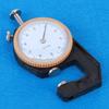 Thickness Gauge Black Portable Accurate Measuring Jewelry Leather Board Equipment 0?10mmFlat Head