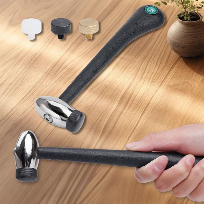 Stainless Steel Hammer for Jewelry and Metalworking Projects Goldsmiths Supplies Practical Rusts resistant Hammer