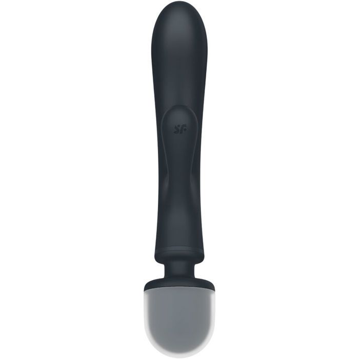 Vibromasseur rabbit et wand - Satisfyer - Triple Lover - Silicone - 3 moteurs - Étanche IPX7