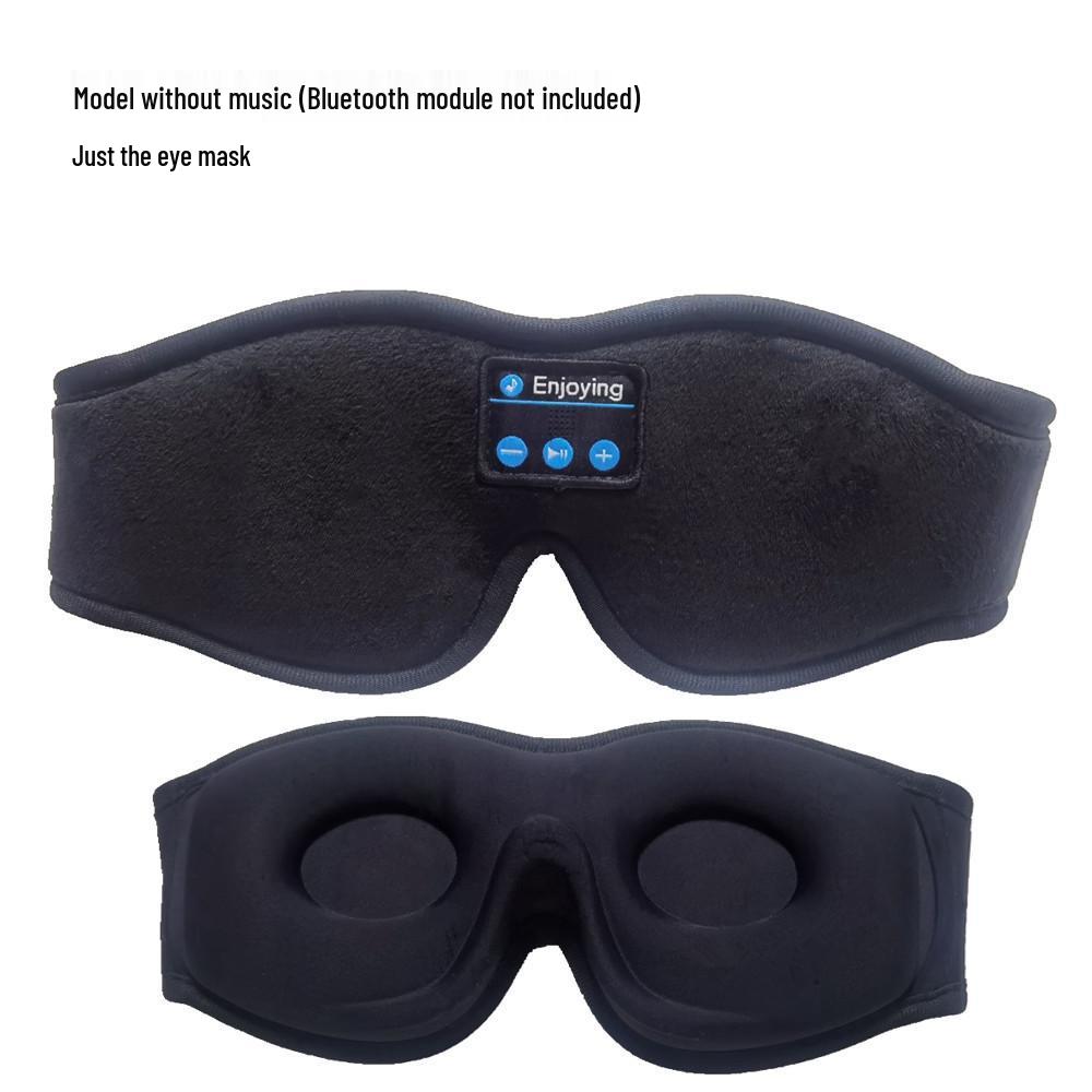 

3D Bluetooth 5.0 музыкальная маска для сна с функцией звонка и таймера, блокировкой света и защитой глаз