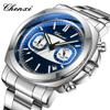 CHENXI 9543 Fashion Quartz Watch Men Calendar Luminous Hands Stainless Steel Strap Business Elegant Watches for Man Reloj Hombre