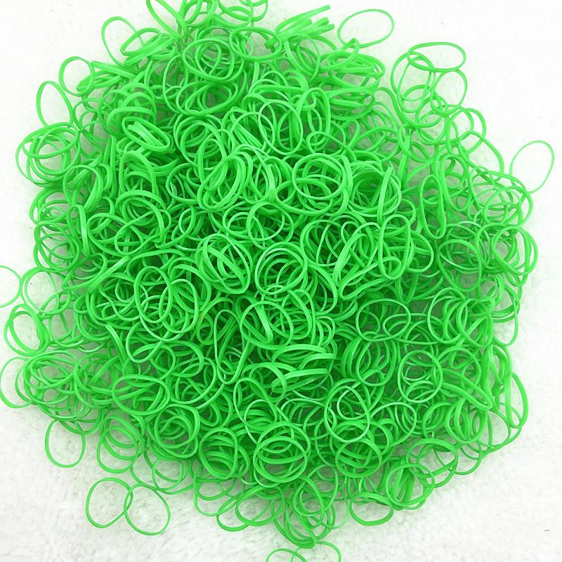 500pcs Cute Colourful Rubber Ring Disposable Elastic Hair Bands Ponytail Holder Rubber Band Scrunchies Kids Hair Accessorie