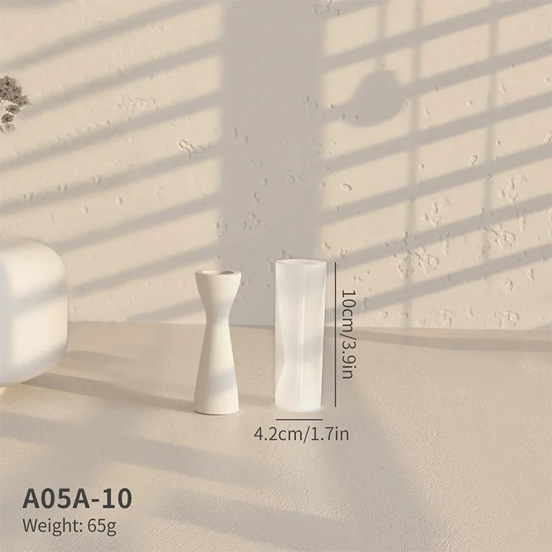 

Подсвечники силиконовые формы для самостоятельной изготовления свечей гипсовая основа орнамент форма для домашнего декора место для свечей S